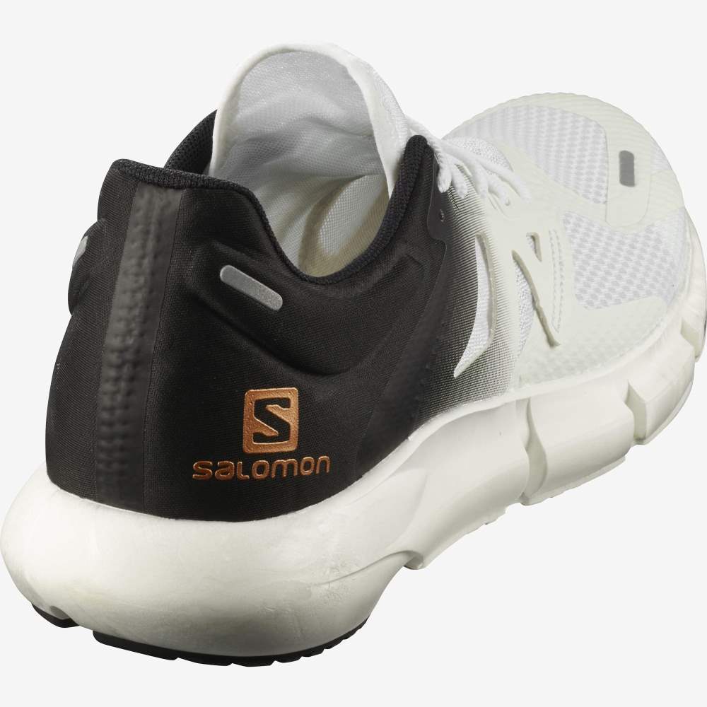 White Black Salomon Predict 2 Men's Running Shoes | 681975MXL