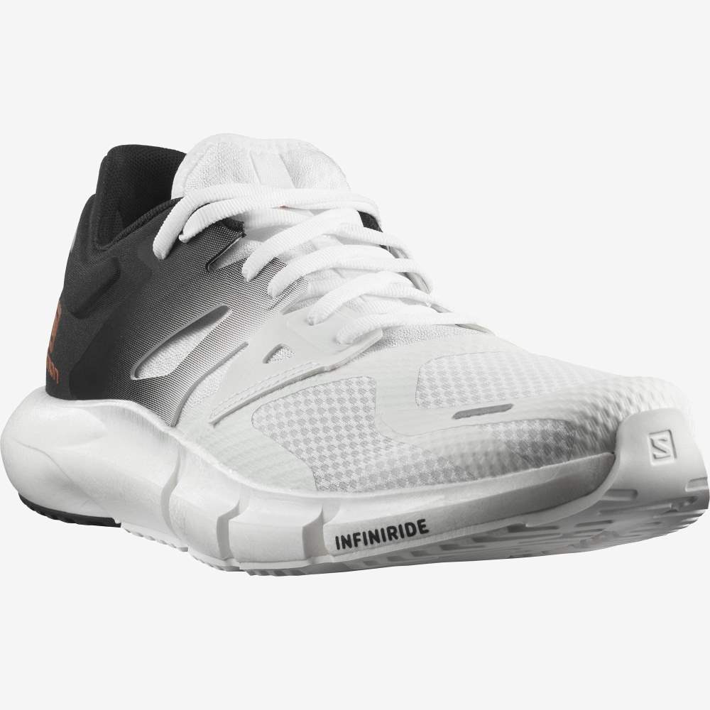 White Black Salomon Predict 2 Men's Running Shoes | 681975MXL