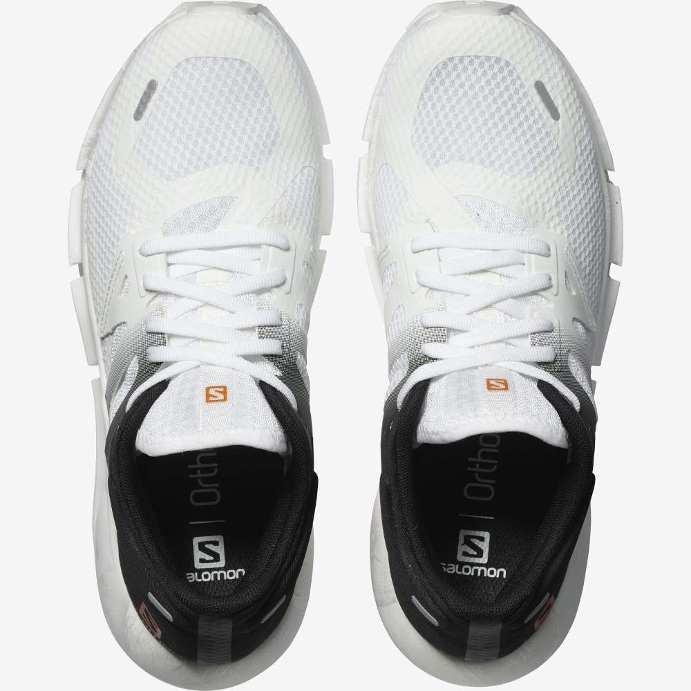 White Black Salomon Predict 2 Women's Running Shoes | 180437IMP