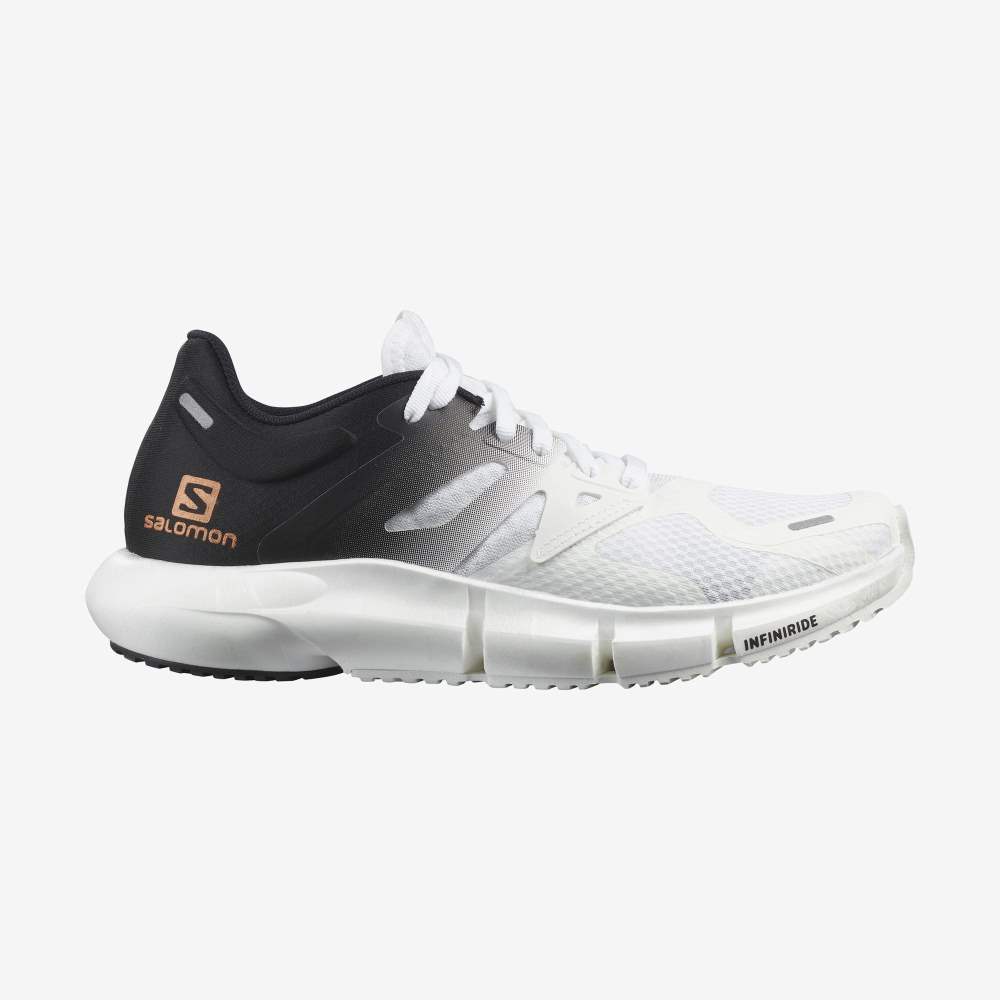 White Black Salomon Predict 2 Women\'s Running Shoes | 180437IMP