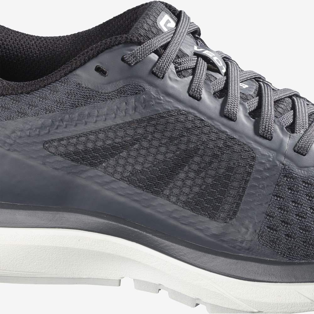 White Blue Salomon Vectur Women's Running Shoes | 548076PES