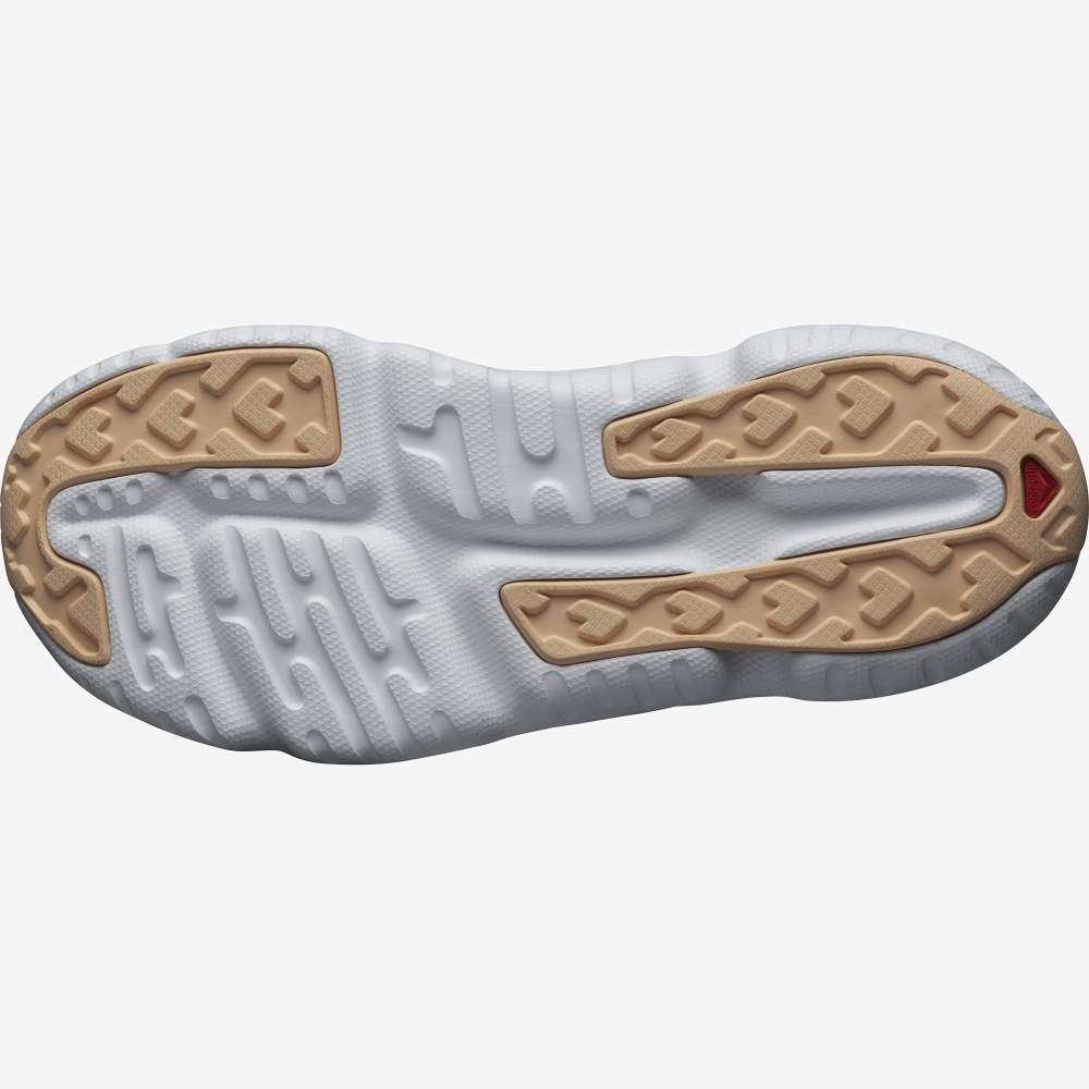 White Cream Salomon Reelax Slide 5.0 Women's Trail Running Shoes | 907425FVG