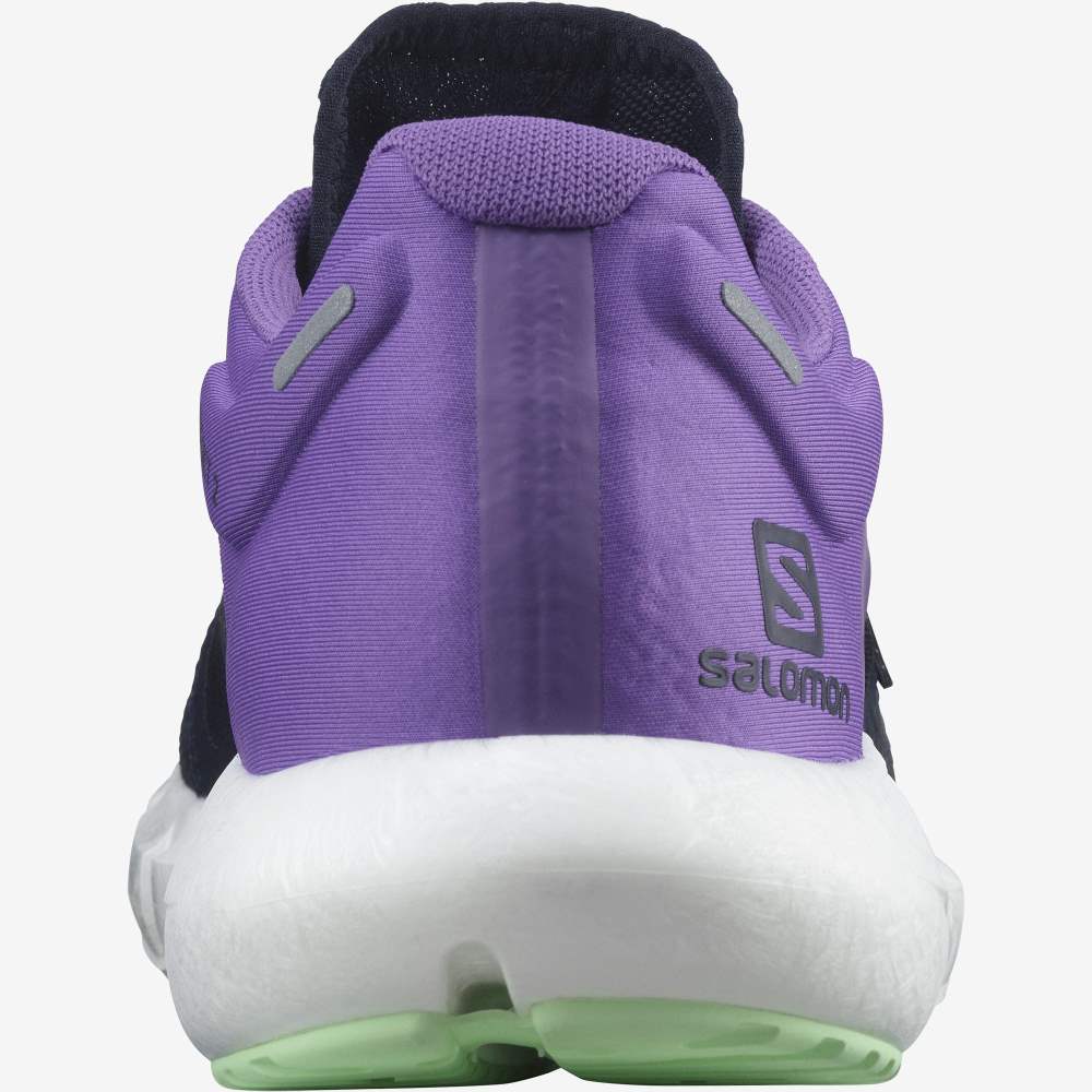 White Purple Salomon Predict 2 Men's Running Shoes | 345092XEZ