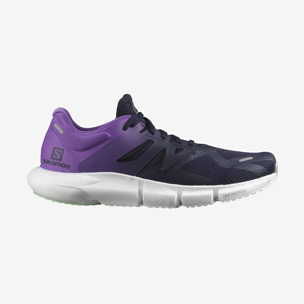 White Purple Salomon Predict 2 Men\'s Running Shoes | 345092XEZ