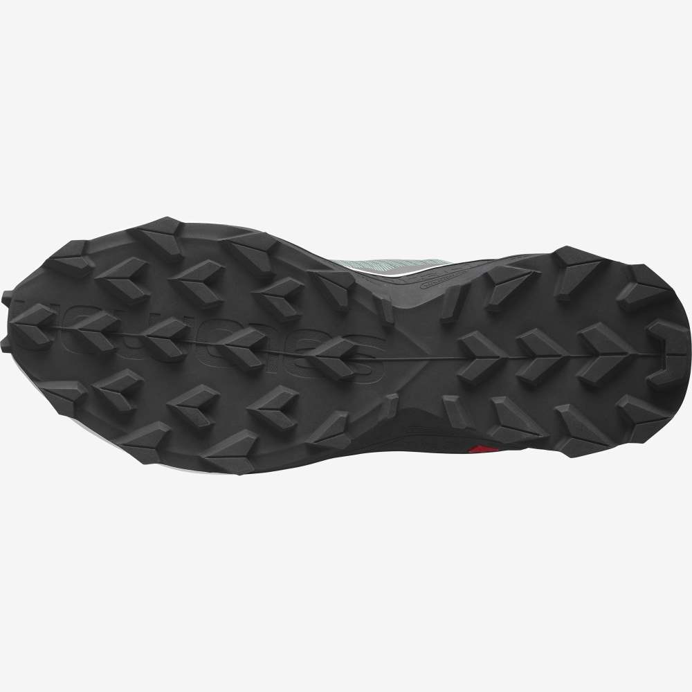 White Salomon Alphacross 3 Men's Trail Running Shoes | 946501VAE