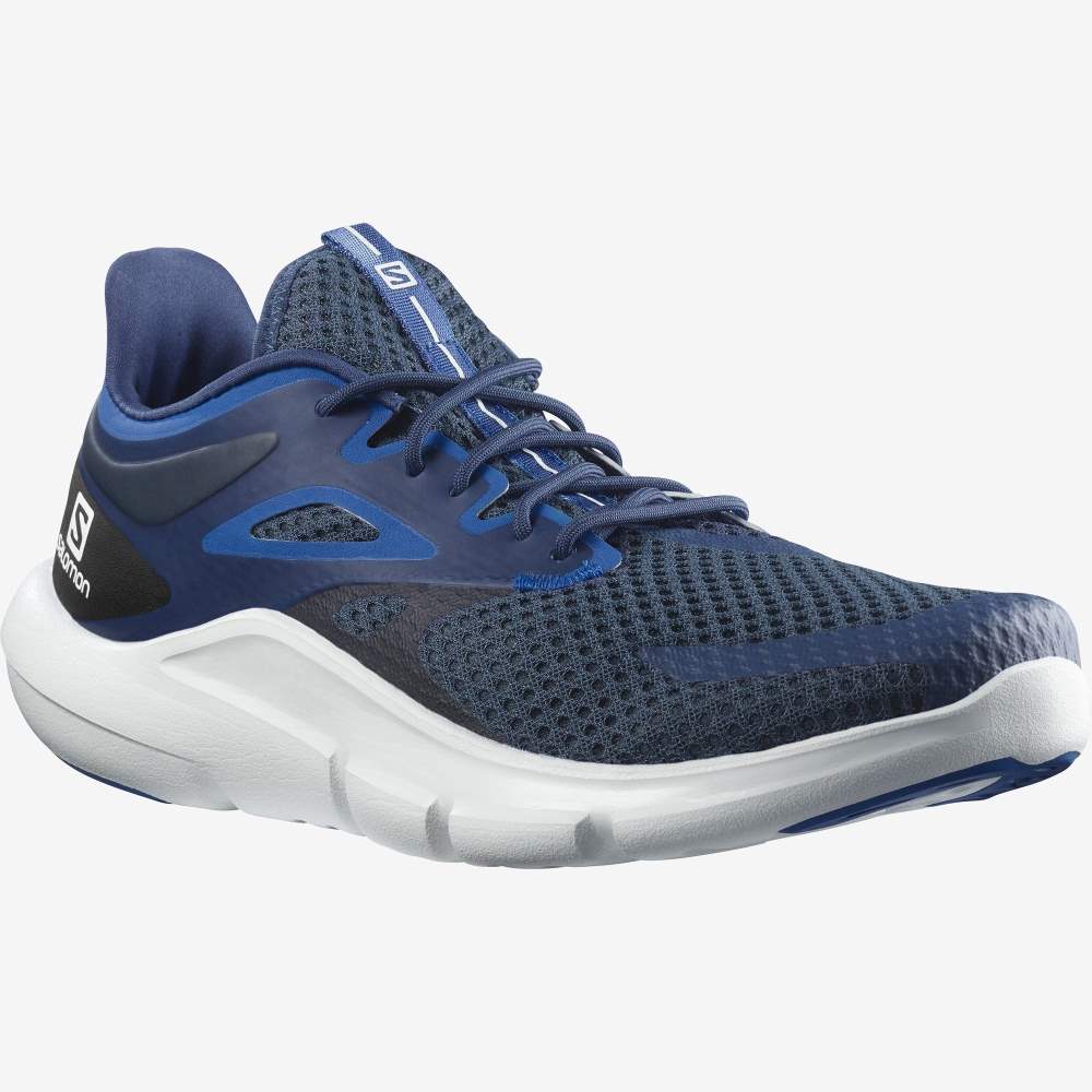 White Salomon Predict Mod Men's Running Shoes | 429318PYE