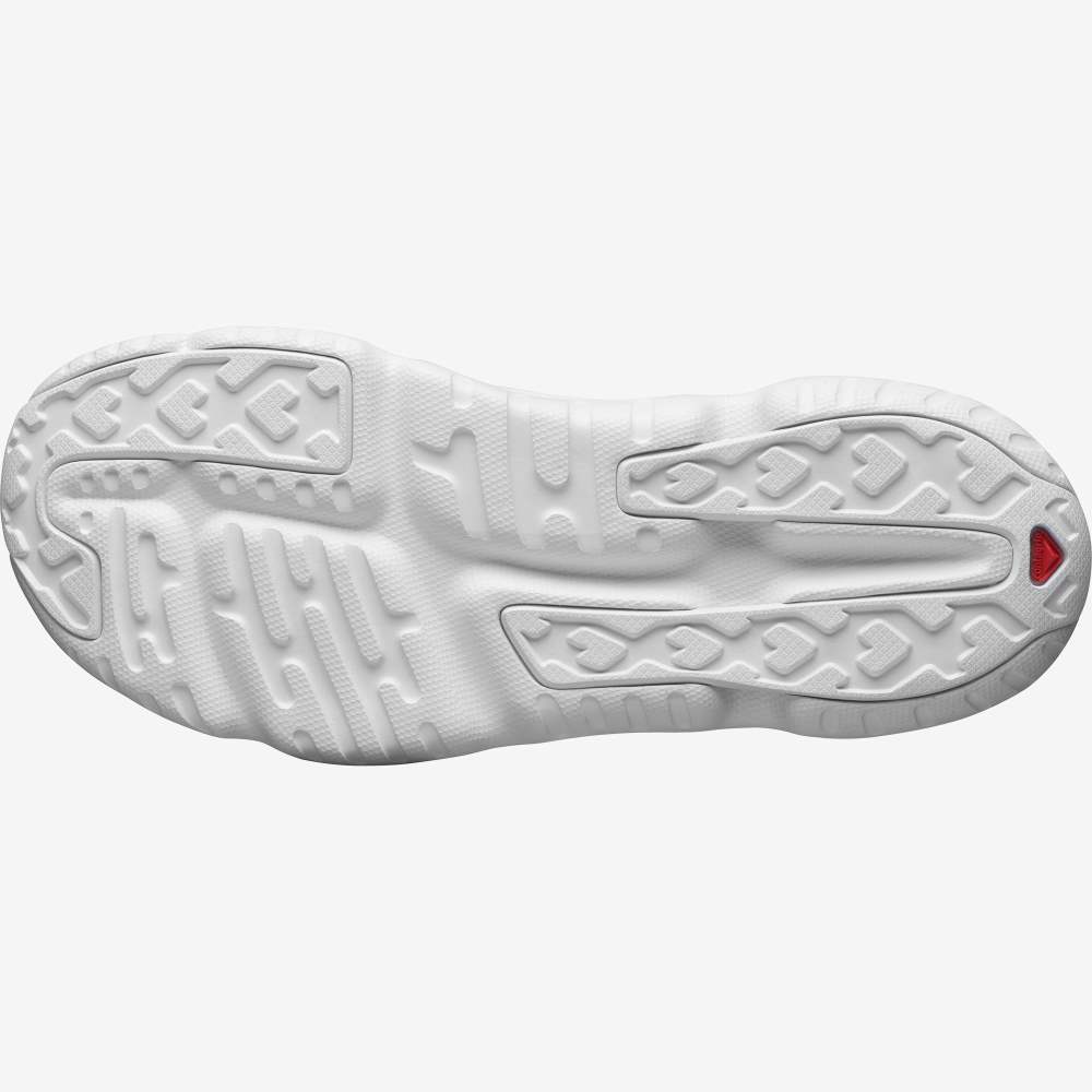 White Salomon Reelax Slide 5.0 Men's Sandals | 813794SLW