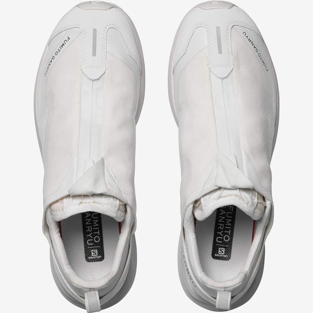 White Salomon Ultra For Fumito Ganryu Men's Sport Shoes | 325419ZOR