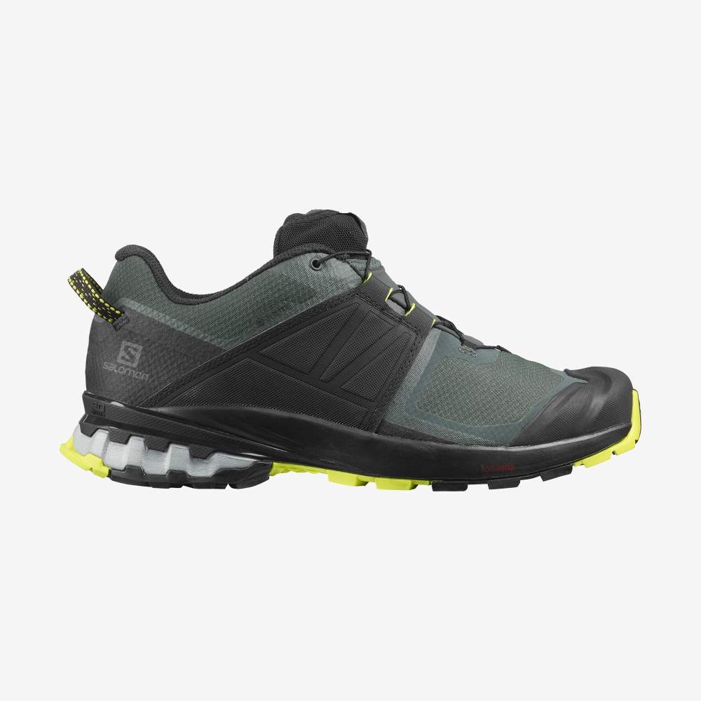 Black Rose Salomon Xa Wild Gore-Tex Men's Hiking Shoes | 785926PMU
