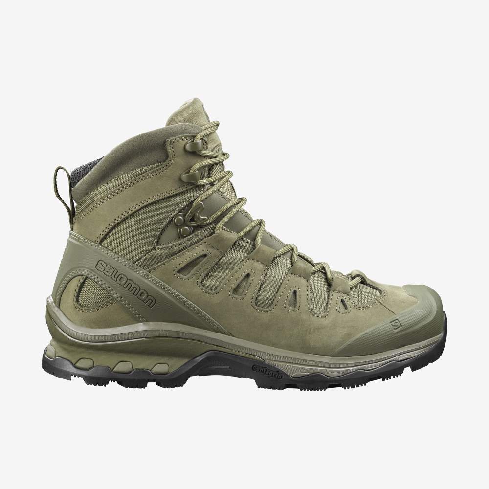Green Salomon Quest 4d Forces 2 Men's Trail Running Shoes | 853906SAT