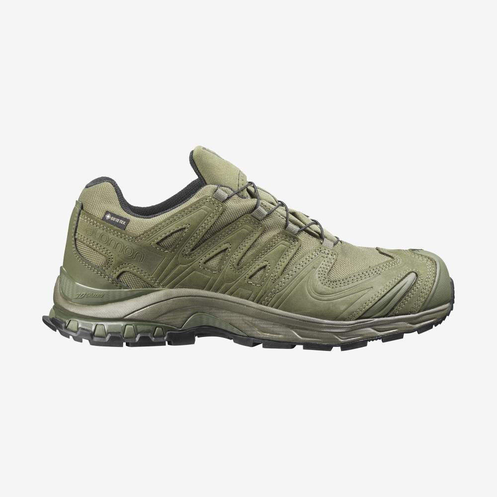 Green Salomon Xa Forces Gore-Tex Women's Trail Running Shoes | 049563LNO