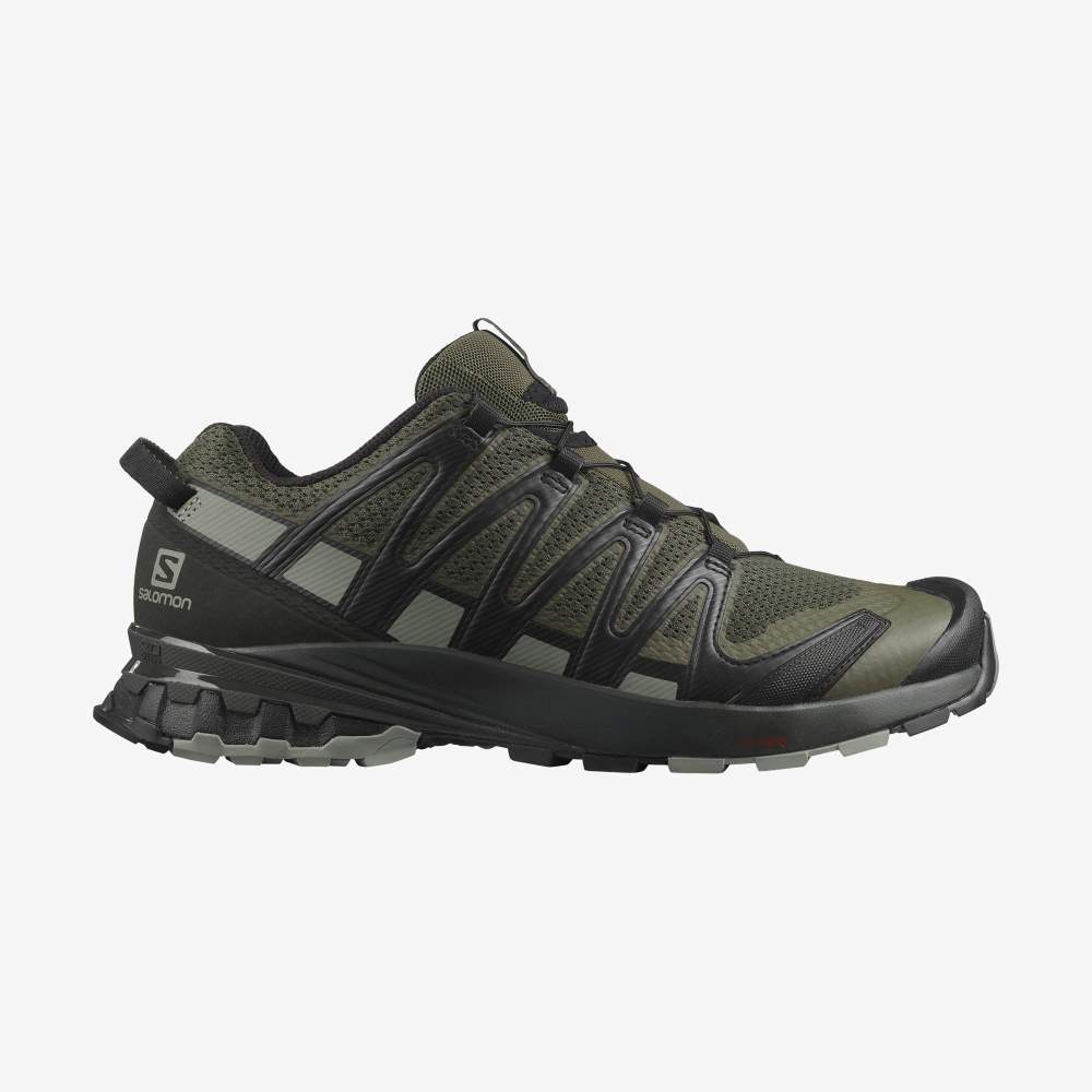 Purple Grey Salomon Xa Pro 3d V8 Men's Hiking Shoes | 941657IWD